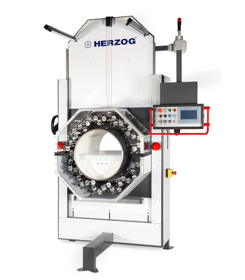 Horizontal HERZOG harness braiding machine KBBh 1/48-100