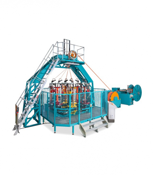 Rope braiding machines for hightensile ropes HERZOG
