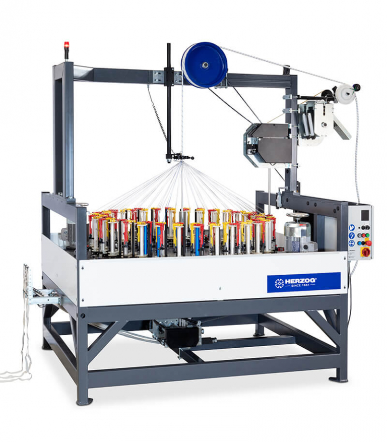 Rope braiding machines for high-tensile ropes | HERZOG