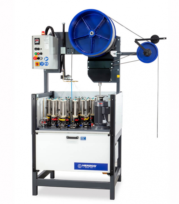 Wire braiding machines for steel wire, copper wire etc. | HERZOG